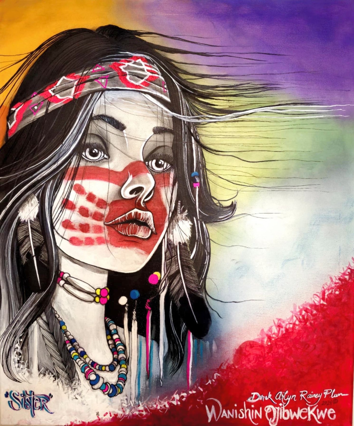 “Sister” Wanishin Ojibwekwe. ORIGINAL