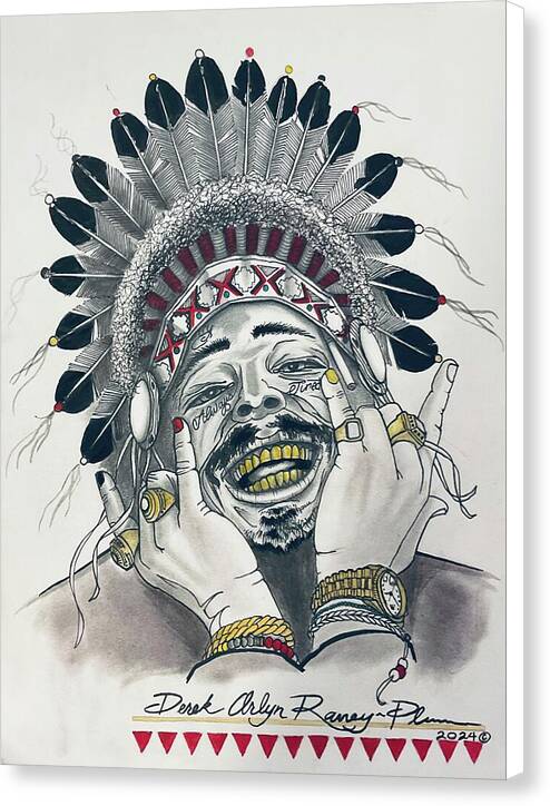 Chief Malone - Canvas Print