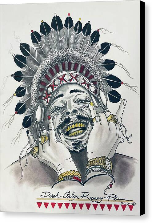 Chief Malone - Canvas Print