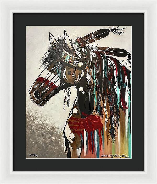 War Pony - Framed Print