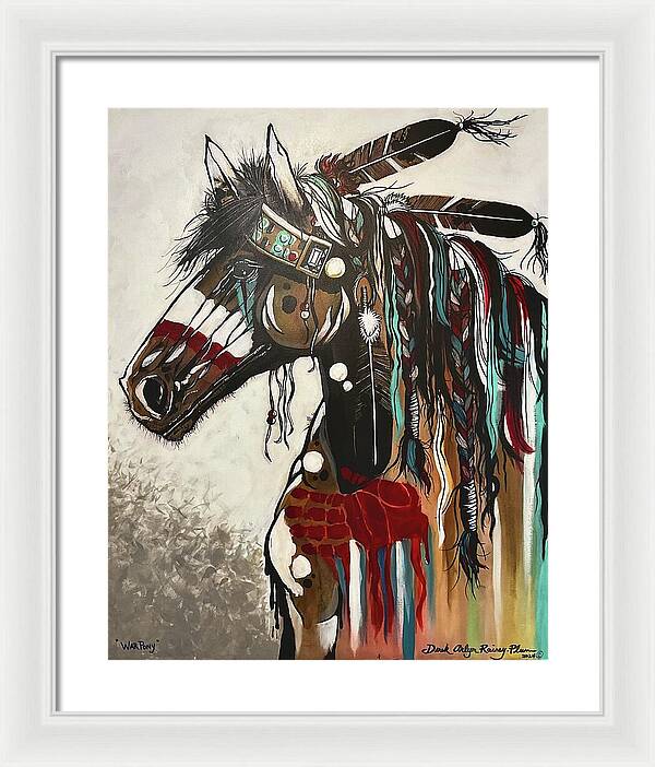 War Pony - Framed Print