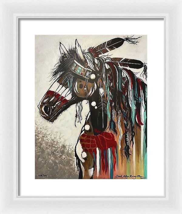 War Pony - Framed Print