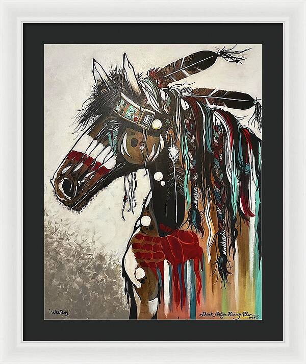War Pony - Framed Print
