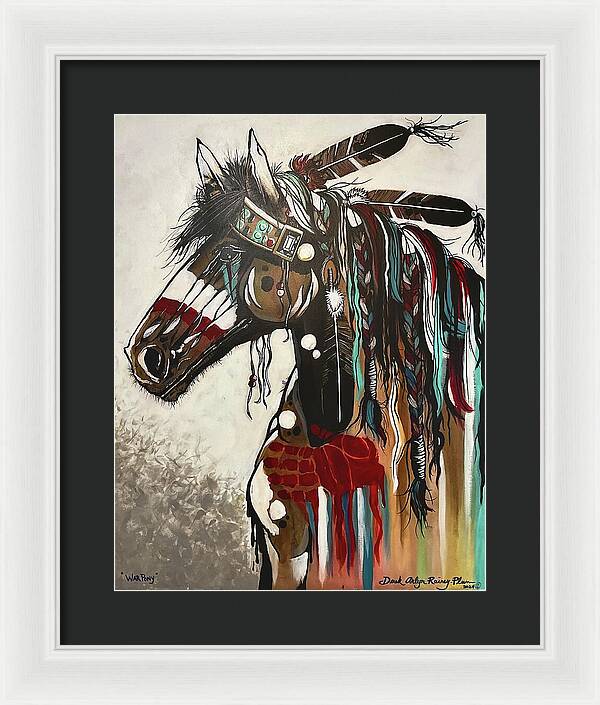 War Pony - Framed Print