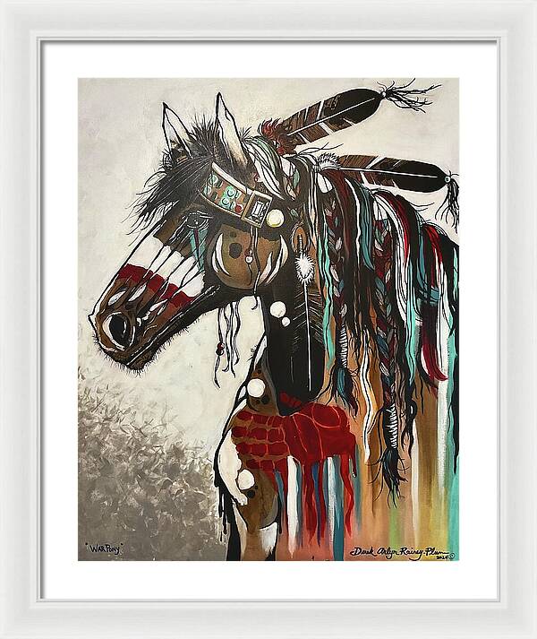 War Pony - Framed Print