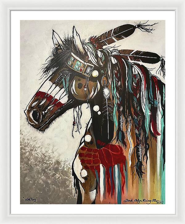 War Pony - Framed Print
