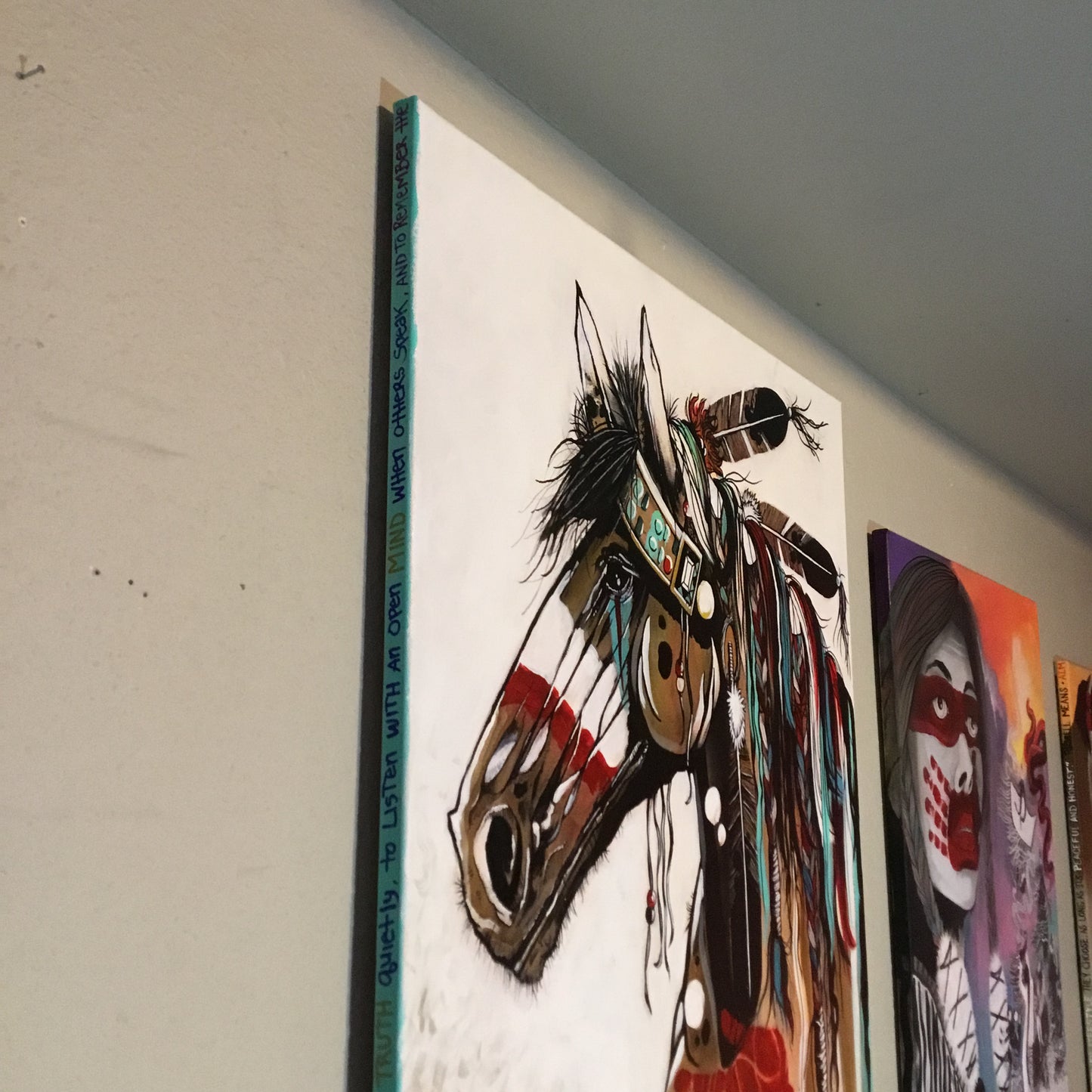 “War Pony” ORIGINAL painting