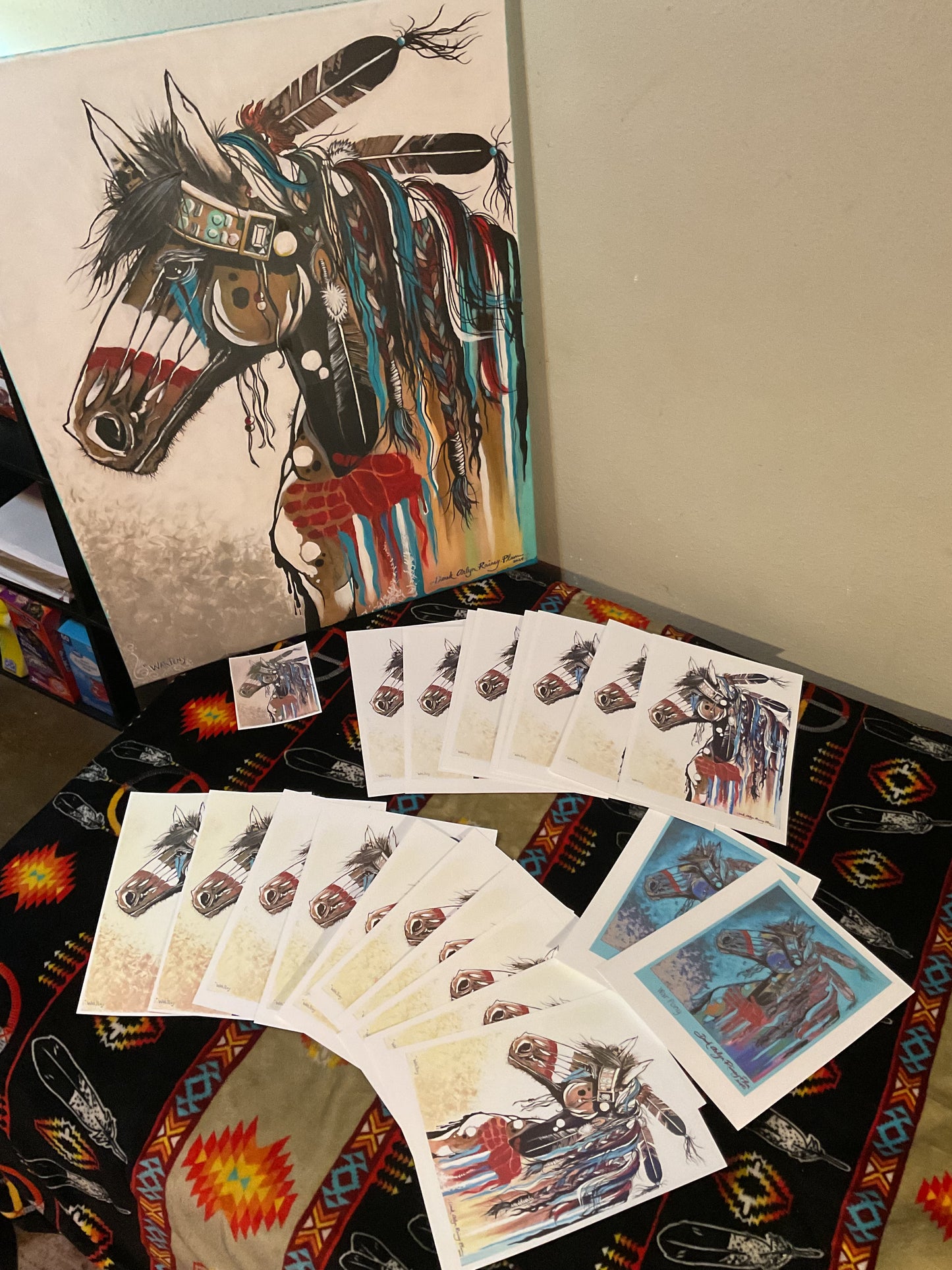 “War Pony” ORIGINAL painting