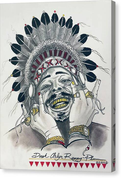 Chief Malone - Canvas Print