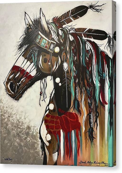War Pony - Canvas Print